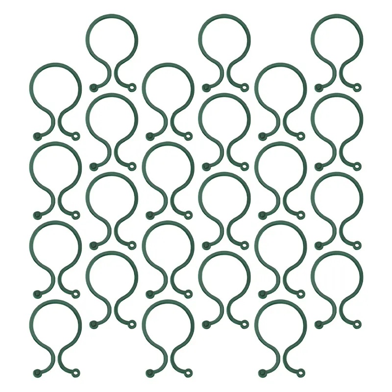 50-400Pcs Plant Support Clips  - Vine Climbing Plastic ulasan dan harga