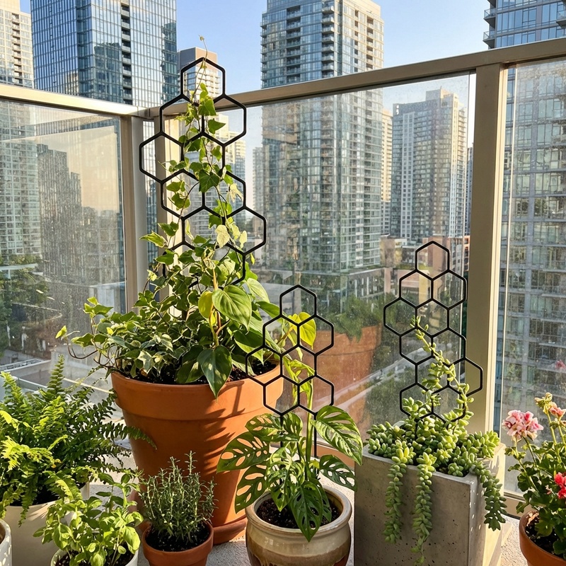 2Pcs Honeycomb Plant Climbing  - Vine Climbing Plastic ulasan dan harga