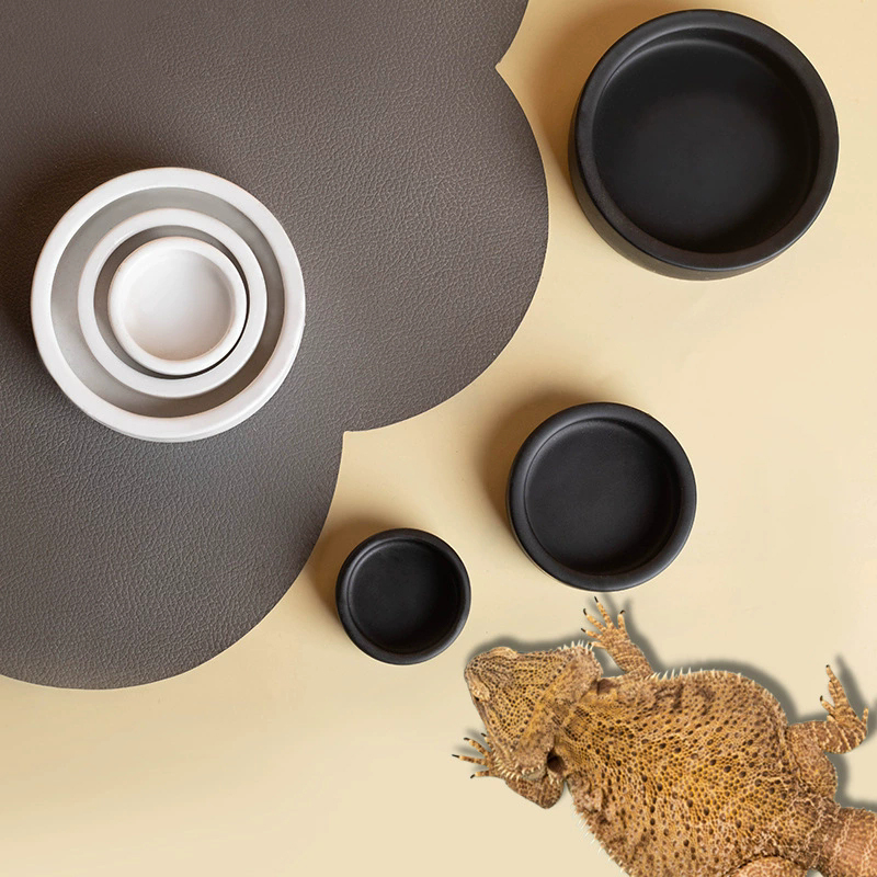 HOT! Reptile Food Bowl Anti-Es - Water Dish Reptile ulasan dan harga