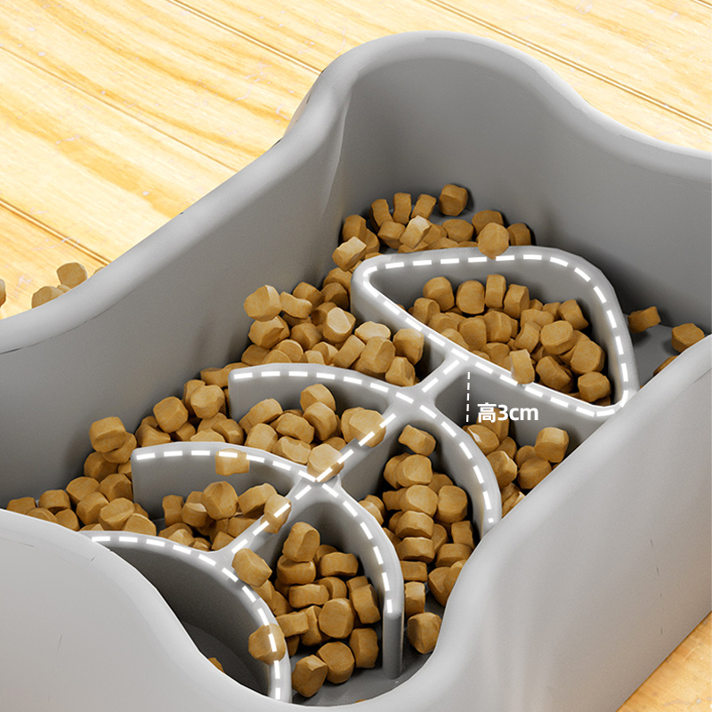 Pet Dog Slow Feeder Bowl Puppy - Royal Canin Food Medium ulasan dan harga